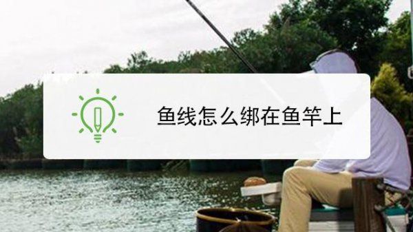 鱼竿线怎么绑在杆子