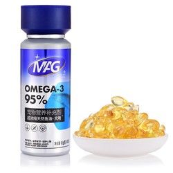 MAG 鱼油狗狗专用 宠物美毛亮毛卵磷脂 犬用鱼油