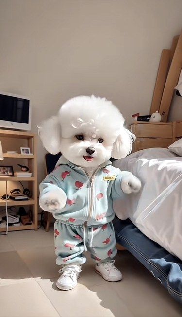宠物狗狗的日常萌