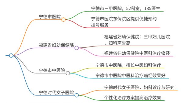 2025年福建宁德治疗痛经的医院有哪些