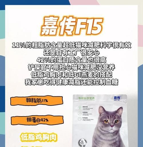 减肥猫粮选择？哪些有助于瘦身？