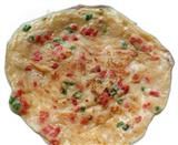 黑胡椒酱鸡蛋卷饼
