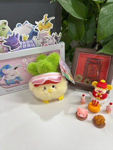 萌到跺脚，谁能拒绝烤肉蒜鸟呢