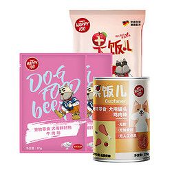 Wanpy 顽皮 狗零食礼包 375g鸡肉味狗罐头+鲜封包80g*2袋+狗粮100g
