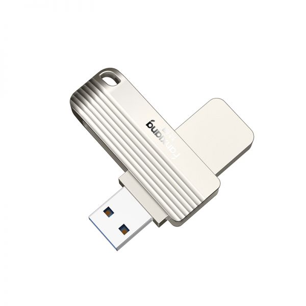 梵想(FANXIANG) 256G 全金属USB3.0高速 无盖设计旋转U盘 F313