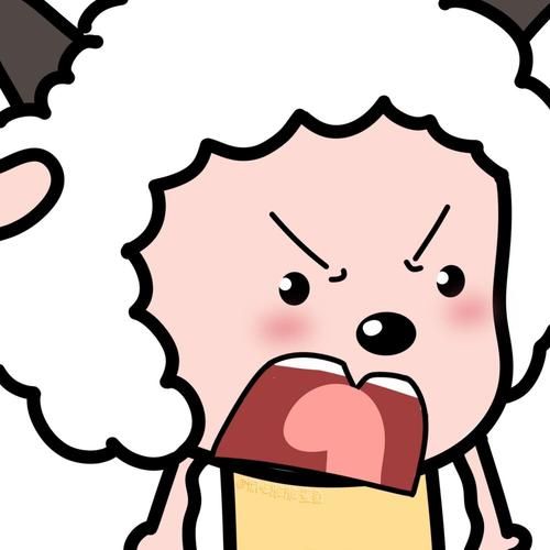羊图片大全可爱头像