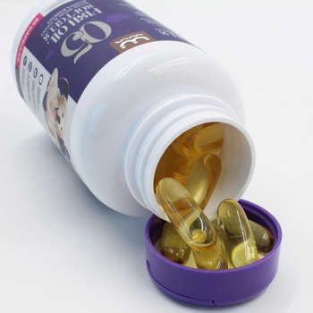 Omega 3 Fish Oil Pet Dogs Cat Oil Supplement Soft Gels