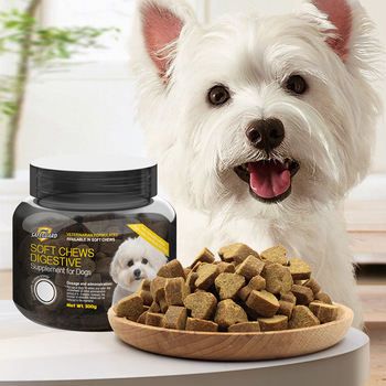 China Factory Pet Supplements Supply Pet Dog Soft Chews Claming Chews Anxiety Supplement Soft Chews Pet Health Products