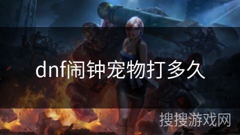 dnf闹钟宠物打多久