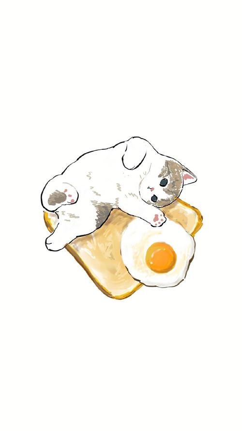 小猫图片卡通可爱图片