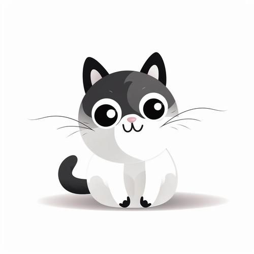 小猫图片卡通可爱图片