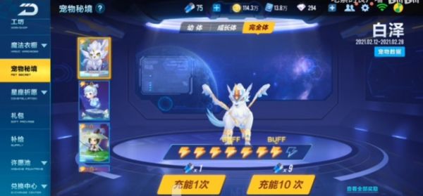 qq飞车手游宠物秘境最后一格多少能量