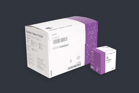 SDMA inclusive profiles for the Catalyst One veterinary blood chemistry analyzer.