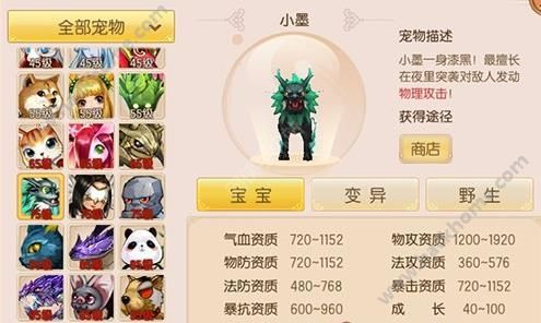 御剑情缘小墨怎么加点 宠物小墨技能加点推荐图片1