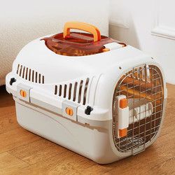茯见 宠物航空箱猫笼外出便携航空运输猫包大号猫箱子外出箱猫狗托运 宠物航空箱