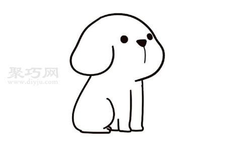 怎么画小狗才好看 小狗简笔画教程