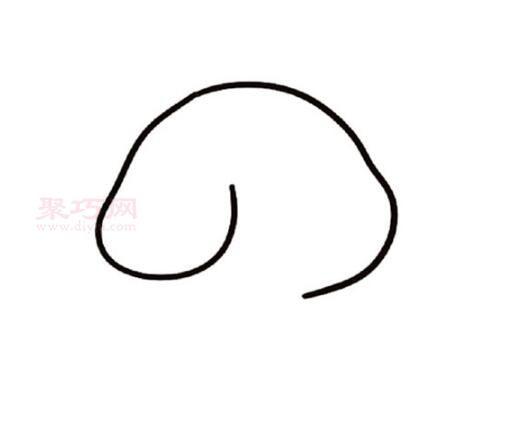 小狗画法第1步