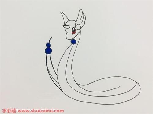 哈克龙怎么画哈克龙简笔画彩色