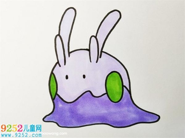 黏黏宝简笔画步骤精灵宝可梦简笔画黏黏宝简笔画教程