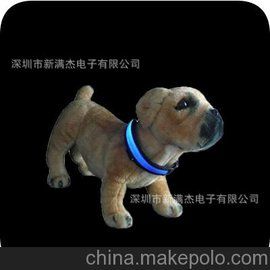 厂家直销 夜间发光宠物拉带 卡通熊牵引绳 多色