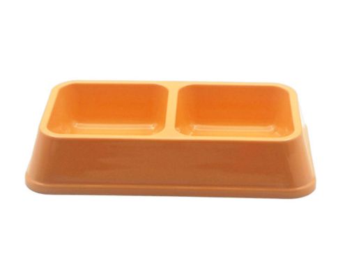Factory Personalized Eco Bamboo Fibre Pet Bowls Food & Water Multiple Colors