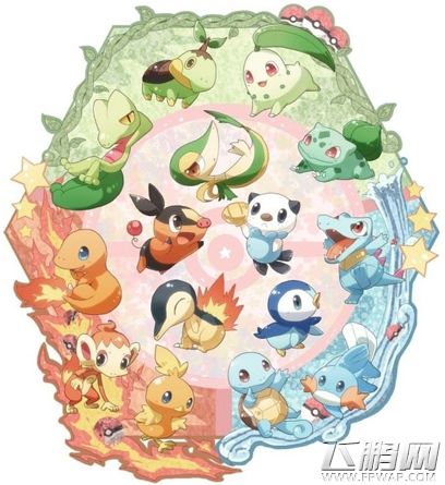 口袋妖怪复刻宠物图鉴大全 最细的精灵划分 (1)