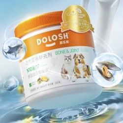 都乐时 宠物鲨鱼软骨素保护关节止疼修复狗腿瘸关节养护补钙200g