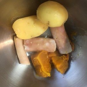 宠物蛋糕狗狗蛋糕 健康无糖盐蛋白的做法步骤 第1步