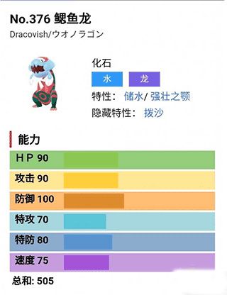 宝可梦剑盾最强宝可梦排名top10介绍图片5