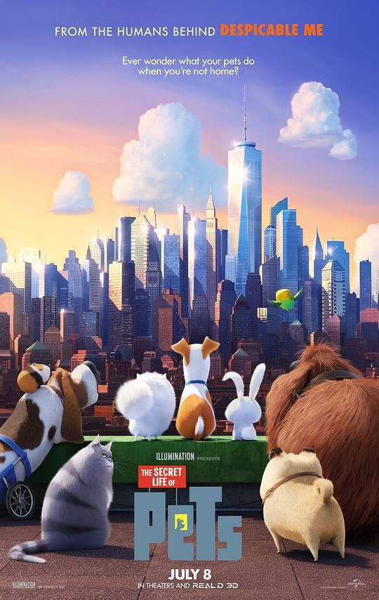 爱宠大机密 The Secret Life of Pets [2016][7.6分] 阿里云盘,百度网盘1080P,MP4(百度,阿里,迅雷,夸克,UC云盘)-校长影视
