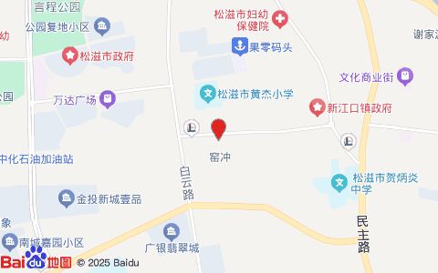 康鹏宠物医院位置示意图