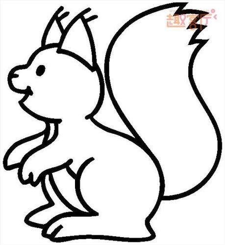 小动物简笔画 各种小动物的简笔画