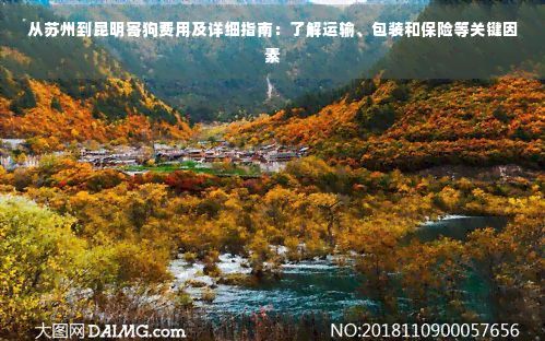 从苏州到昆明寄狗费用及详细指南:了解运输、包装和保险等关键因素