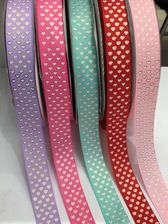 小斑点编织袋彩圆点波点彩带鲜花礼盒蛋糕装饰丝带
