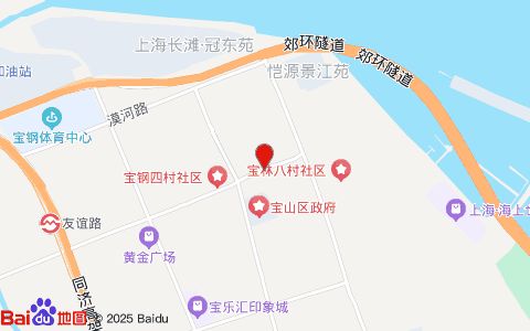 上海市宝山区贾记宠物用品店位置示意图