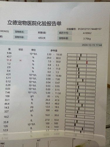 立德宠物医院体检