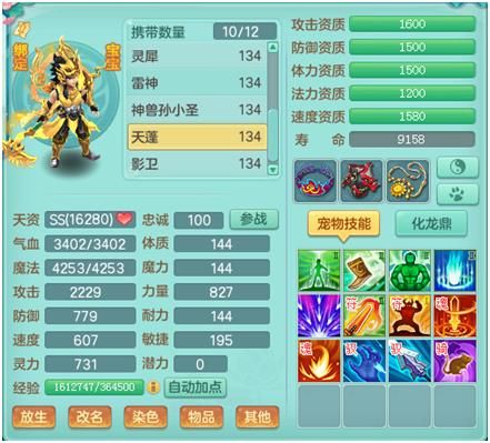 《神武4》电脑版：驭兽搭配选择攻略，万金油升龙人手必备？