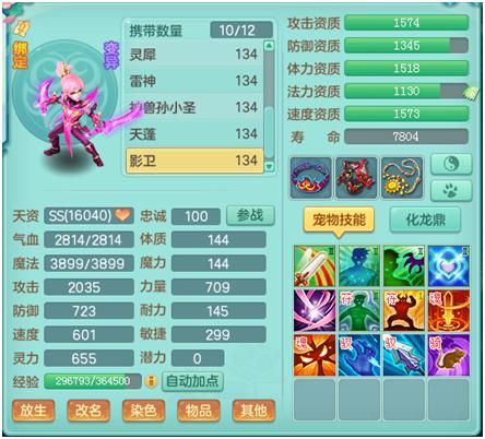 《神武4》电脑版：驭兽搭配选择攻略，万金油升龙人手必备？