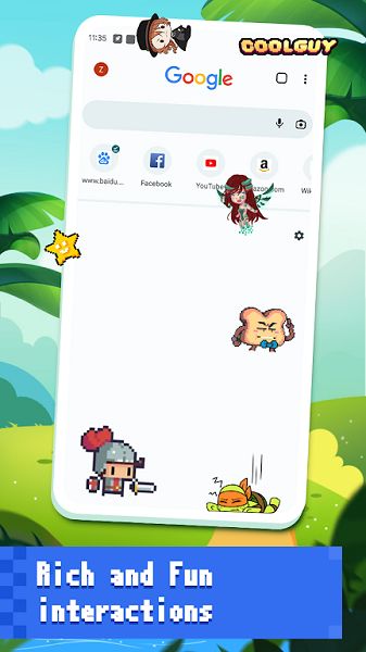 手机电子桌面宠物(Pixel Shimeji - Desktop Pet)v1.1.7 安卓版 1