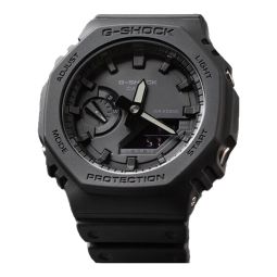 卡西欧(CASIO)手表男G-SHOCK八角农家橡树黑武士学生电子男女表GA-2100-1A1