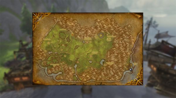 阿拉希高地地图