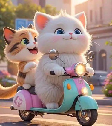 每日一笑：猫咪大战转椅