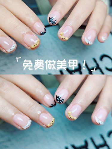 美甲模特互勉！！