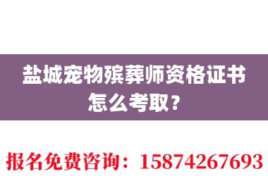 2盐城宠物殡葬师资格证书怎么考取?