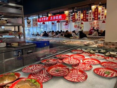 自助火锅的人气就是好！