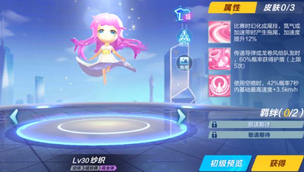 《QQ飞车手游》宠物纱织介绍