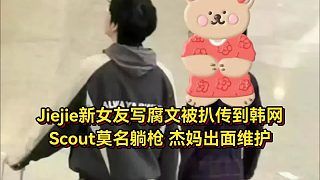 Jiejie新女友写腐文被扒传到韩网！Scout莫名躺枪，杰妈出面维护