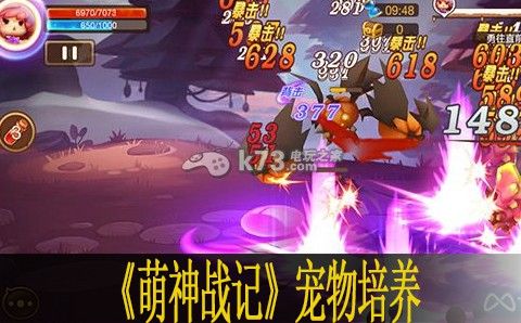萌神战记宠物培养方法