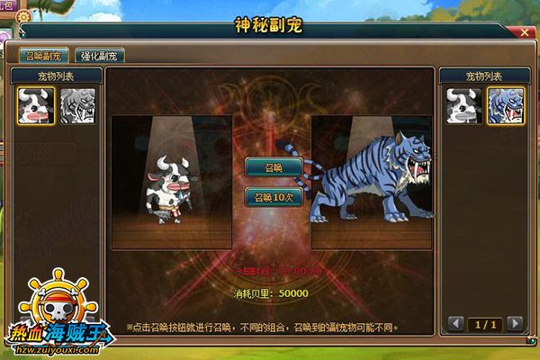 《热血海贼王》神秘副宠