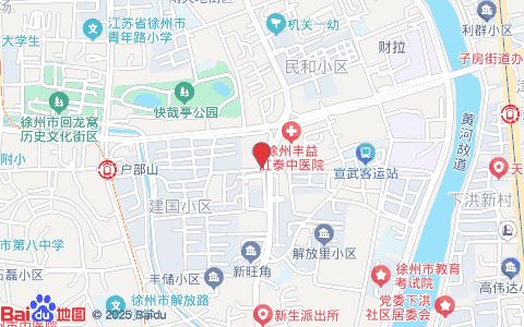 贝优康宠物医院位置示意图